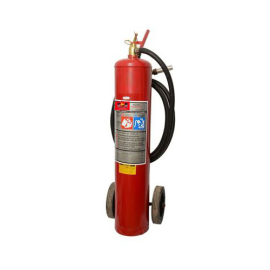 Extintor sobre rodas pó químico BC direta